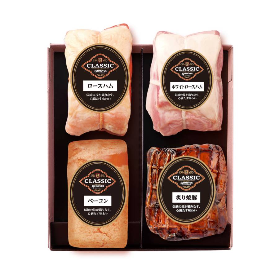 <ローマイヤ>ハム・ベーコン・焼豚詰合せ