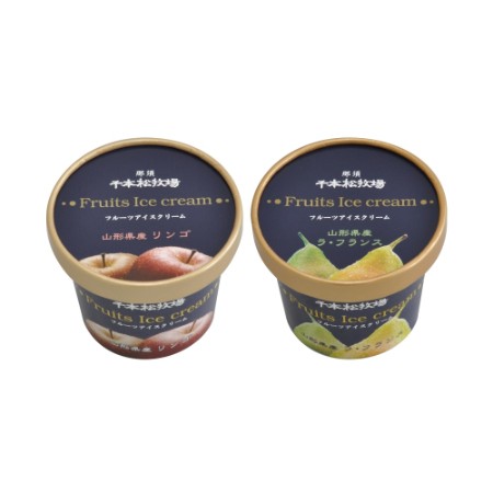＜千本松牧場＞リンゴ＆ラ・フランス8個セット