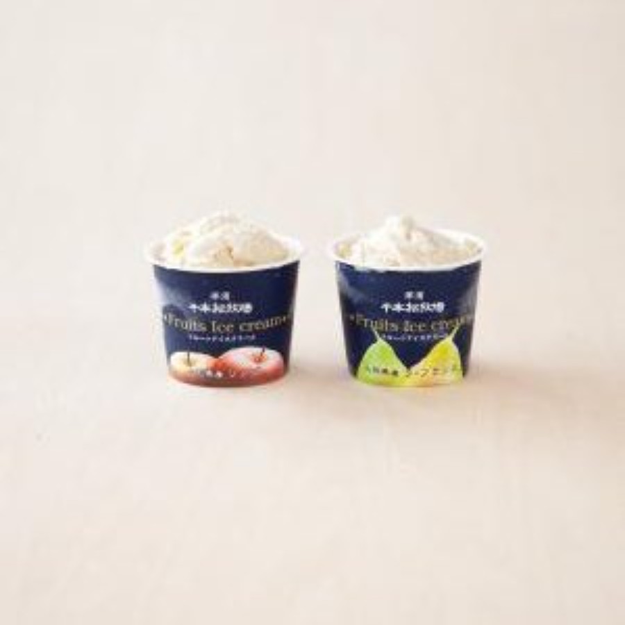 ＜千本松牧場＞リンゴ＆ラ・フランス12個セット