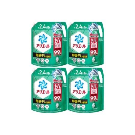 ＜P&G＞アリエールジェル部屋干しプラス　つめかえ超ウルトラジャンボサイズ1720g×8