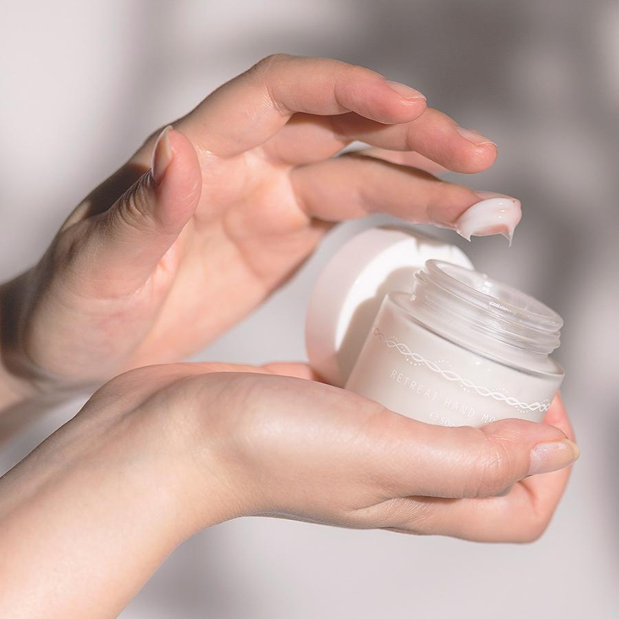<OSAJI/オサジ>リトリートハンドマッサージセラム(ハンド美容液)・クリームセット