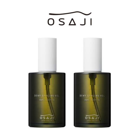 ＜OSAJI/オサジ＞デューイ―スタイリングオイル（ヘアスタイリングオイル）100mL×2本セット