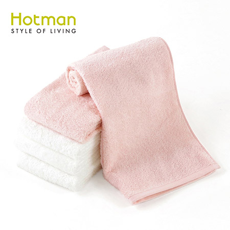 ＜HOTMAN/ホットマン＞ホットマンカラ―　フェイスタオル×5　ピンク　セット