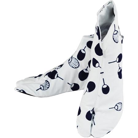 <SAMURAITABI>竺仙足袋 うちわ柄