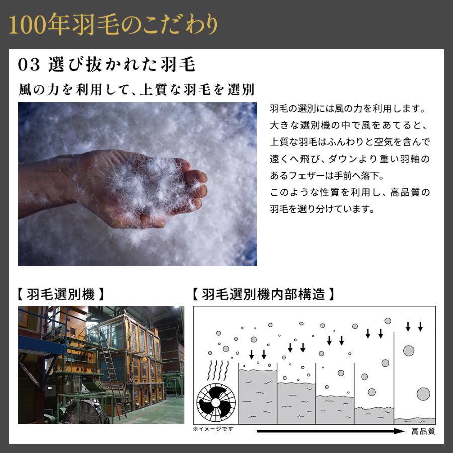 <昭和西川>アイスランドアイダーダックダウン95%羽毛合掛けふとん プルーム シングル ネイビー