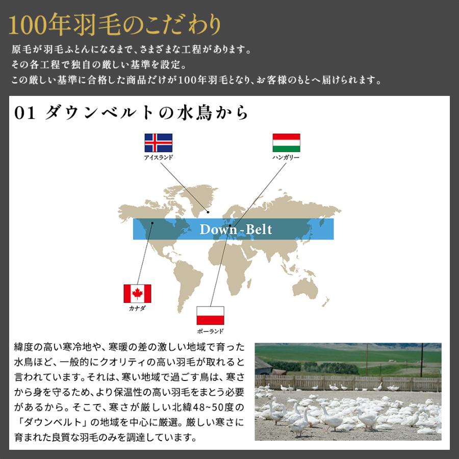 <昭和西川>アイスランドアイダーダックダウン95%羽毛肌掛けふとん プルーム ダブル レッド