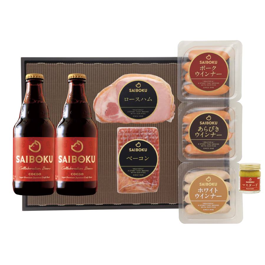 <SAIBOKU×COEDO>コラボレーションビールセット(プレミアム)
