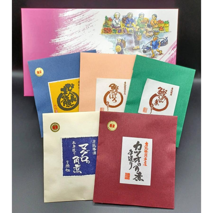 ＜佃煮近江＞『黒潮からの贈り物』(カツオとマグロの佃煮５点セット)