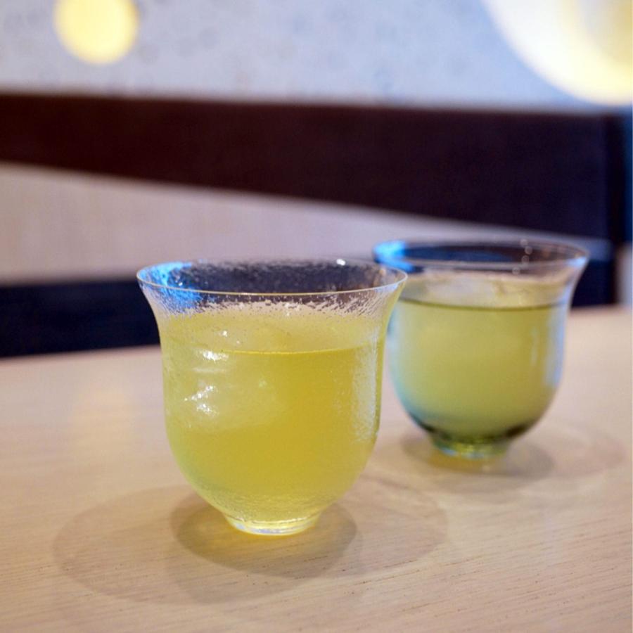 ＜Sghr スガハラ＞茶楽 グラスＭ2個セット(クリアー)