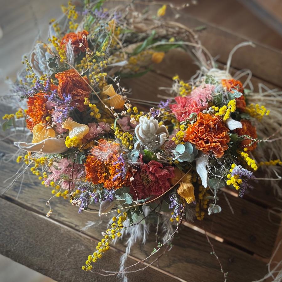 <she is matilda.>季節のレコメンドリース 春