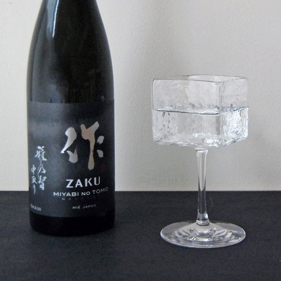 ＜Sghr スガハラ＞グラスマス　日本酒グラス2個セット（クリアー）