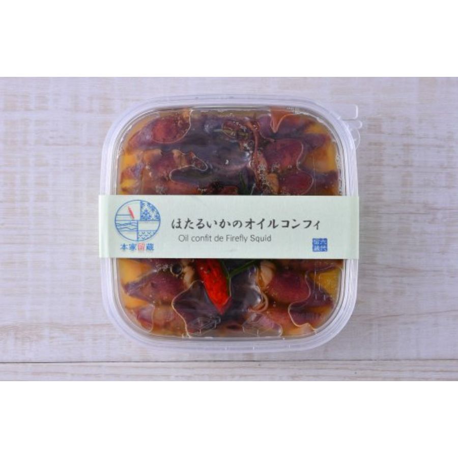 ＜本家留蔵＞ホタルイカのオイルコンフィ（100g×2）