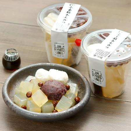 <寒天工房 讃岐屋>あんみつセット 4客セット