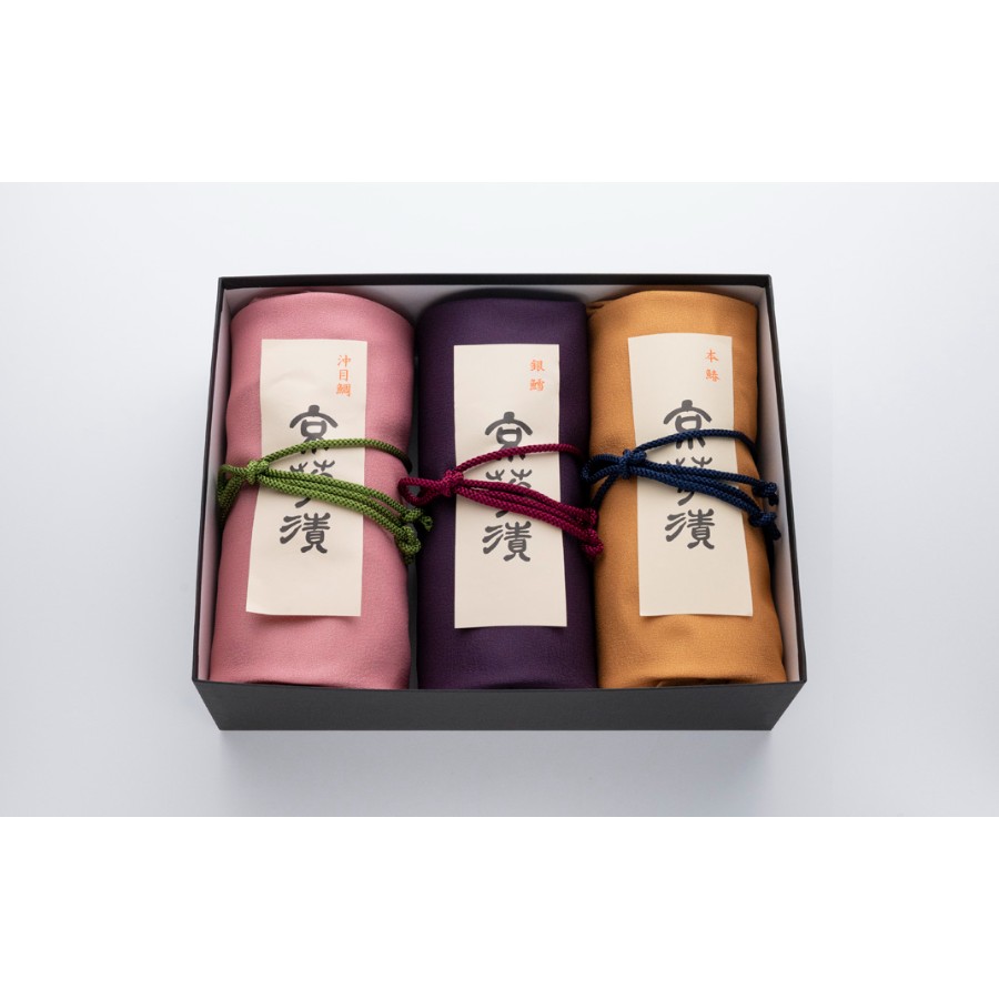 <蔦の家>京華漬孟宗竹割蓋「3B」(銀鱈150g×5、白ひらす150g×5、鰆150g×5)