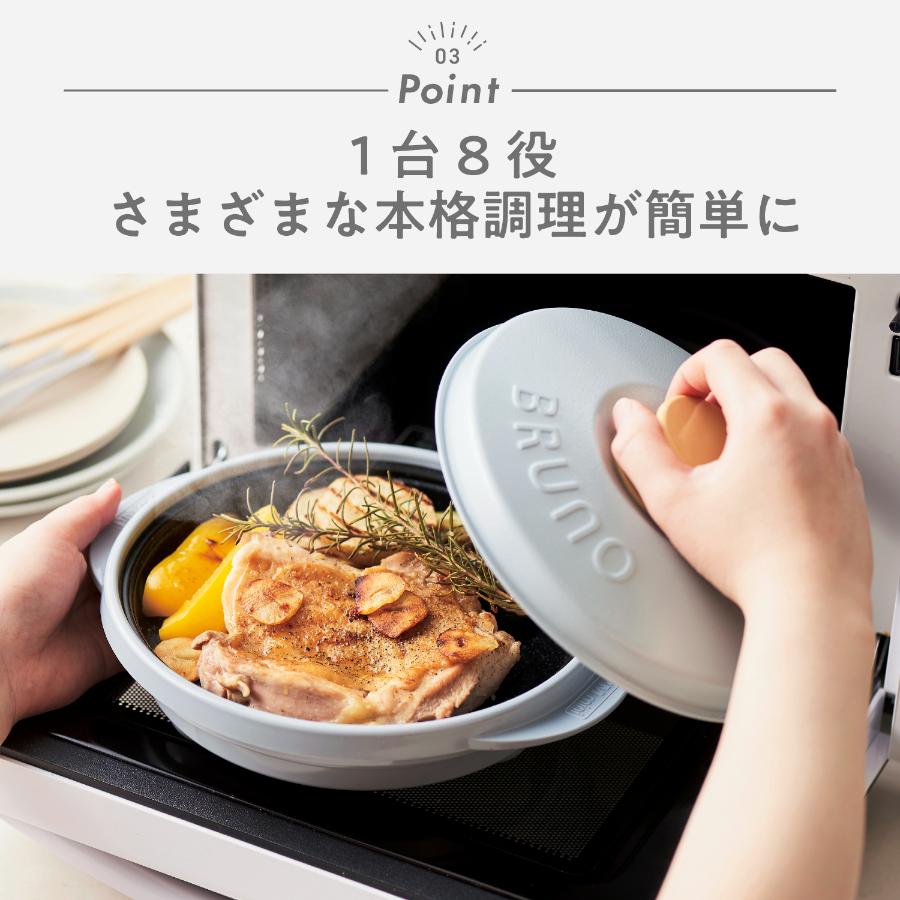 ＜レンジメート＞レンジメート プロ バイ ブルーノ ホワイト