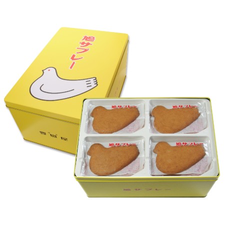 ＜豊島屋＞鳩サブレー44枚入缶
