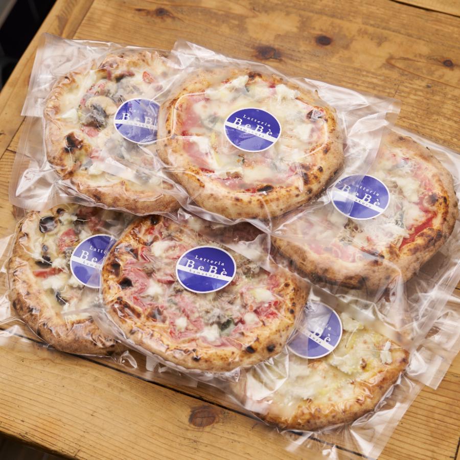 ＜Latteria BeBe Kamakura＞自家製チーズの冷凍ピッツァ 贅沢な6枚セット