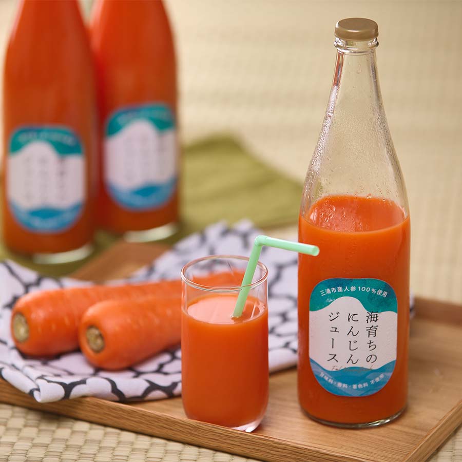 海育ちのにんじんジュース720ml×2本