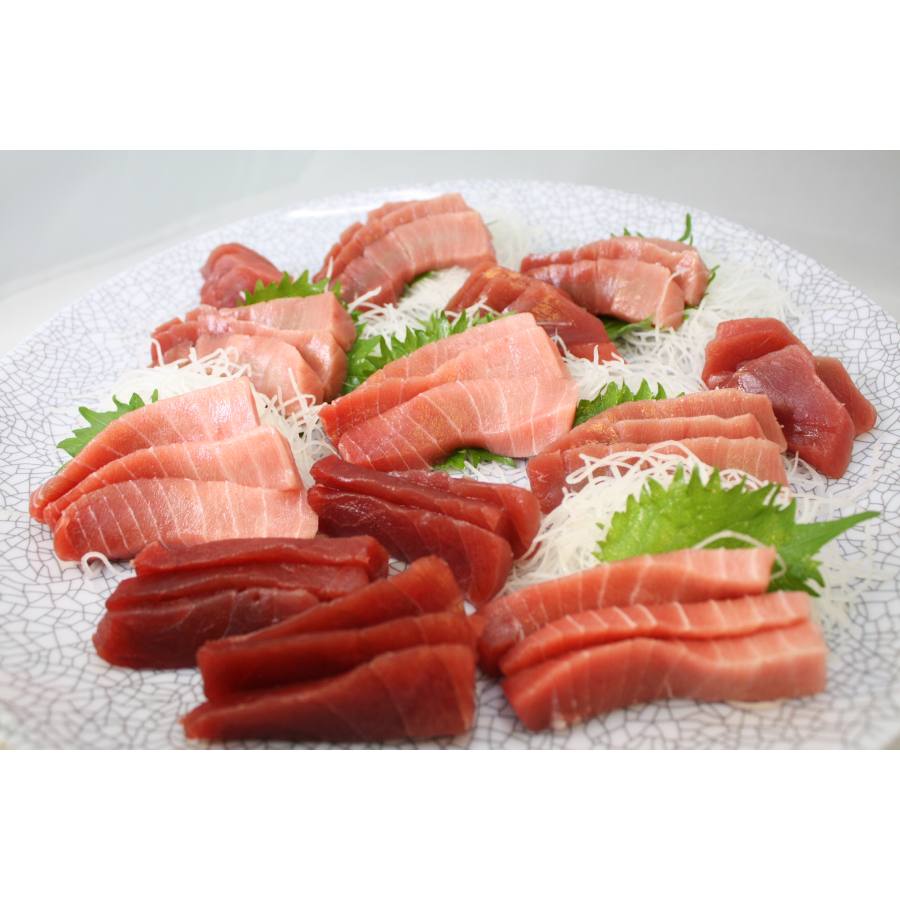 本鮪特中とろ200g、特赤身150g　各2本