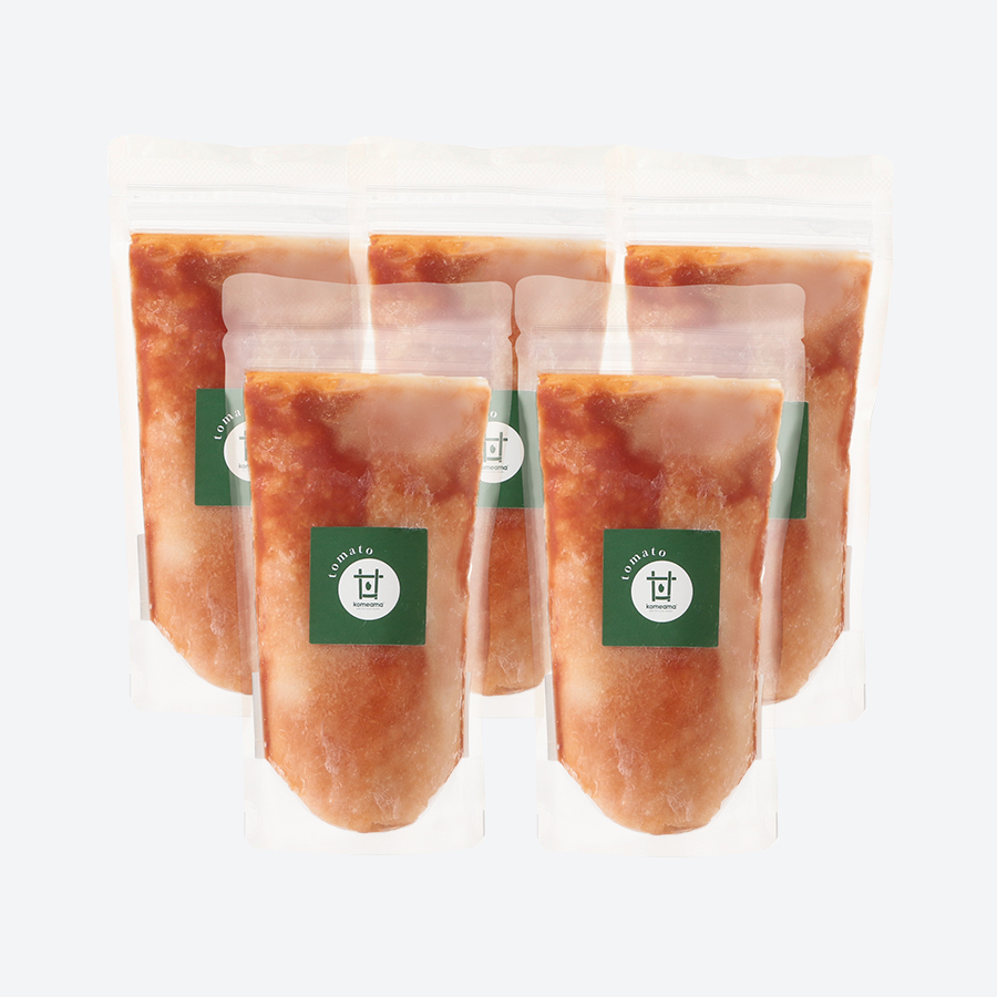生麹甘酒＜komeama＞完熟トマト 250g×5パック