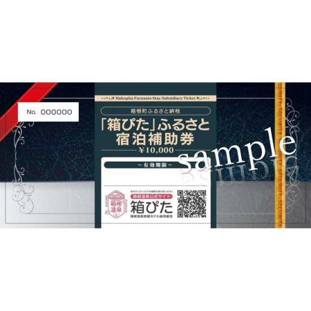＜箱ぴた＞ふるさと宿泊補助券（9万円分）