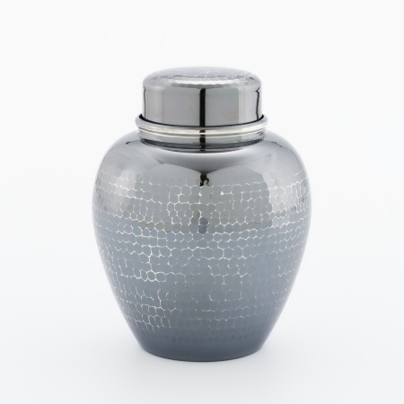 ＜HAYAKAWA　SILVER＞銀製・茶壷200g入