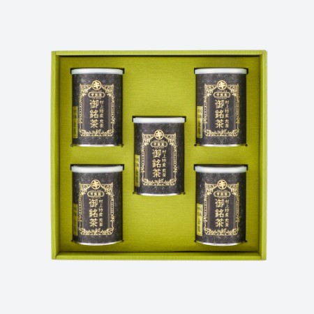 ＜常盤園＞煎茶５缶入(Ｋ5-Ａ)