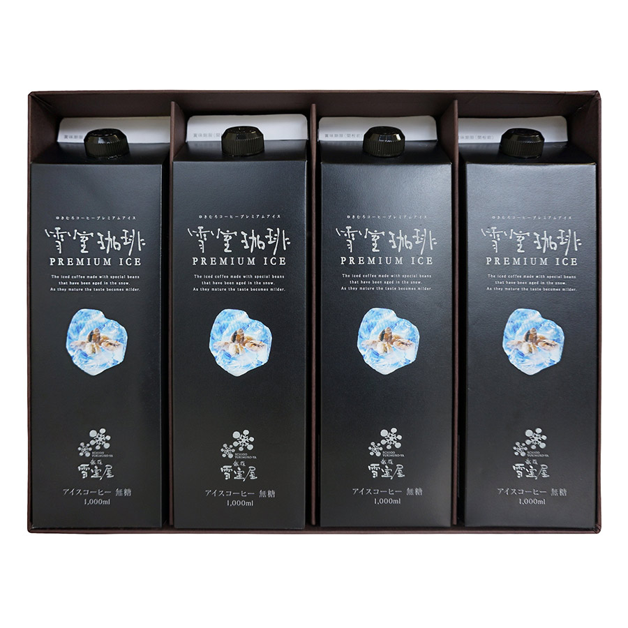 越後雪室屋 雪室珈琲 PREMIUM ICE LIQIUID 4(EYL-360)
