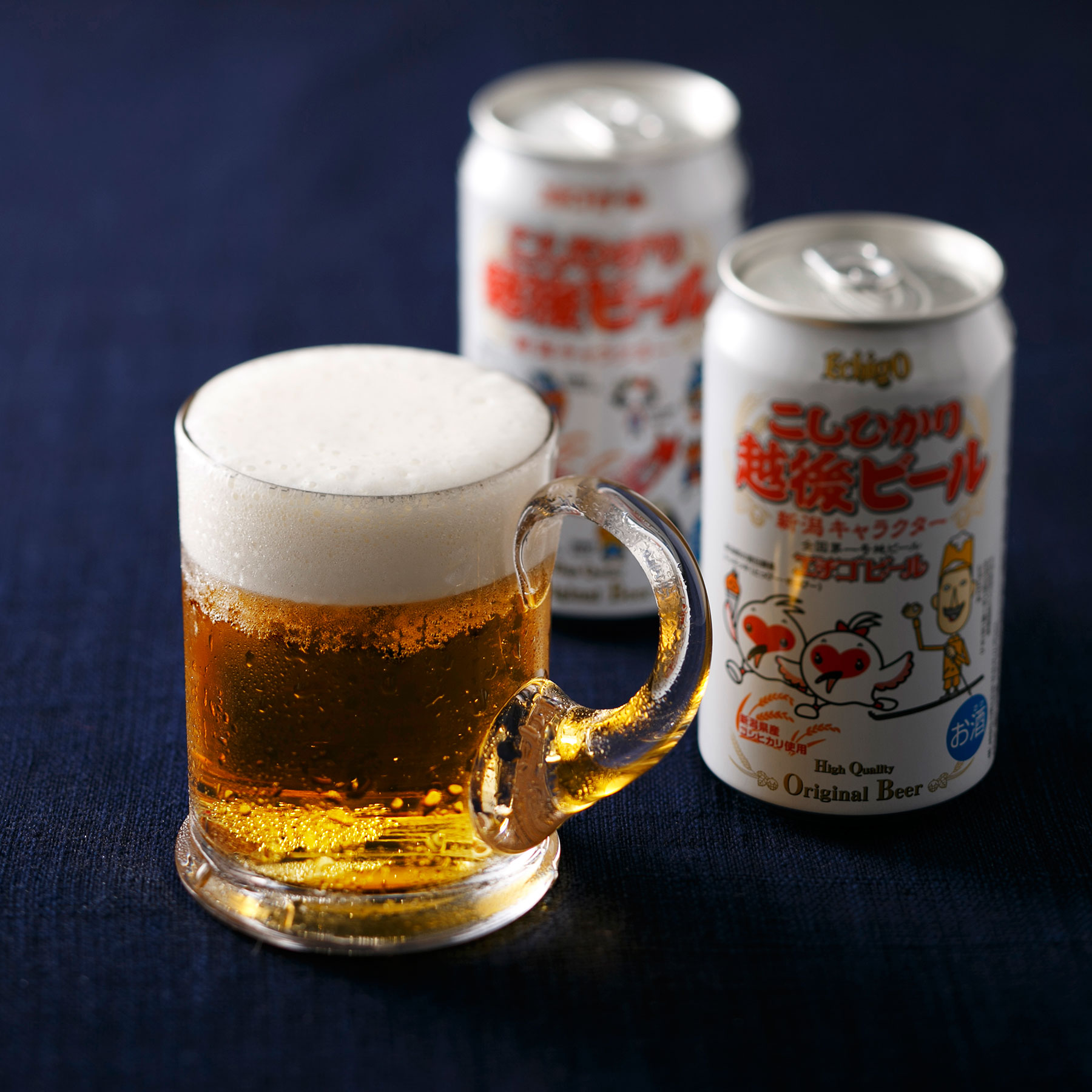 こしひかり越後ビール 新潟キャラクター350ml×48本