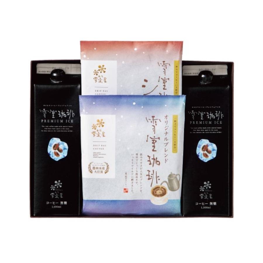 越後雪室屋 雪室珈琲 PREMIUM ICE&DRIP(EYLD-340)