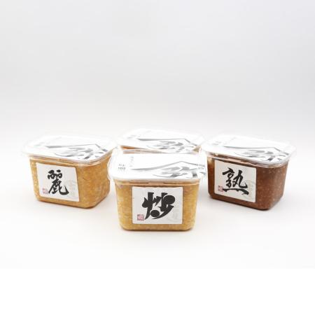 ＜山田醸造＞生きている味噌4個 特別セレクション