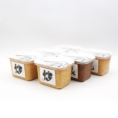 ＜山田醸造＞生きている味噌6個 特別セレクション