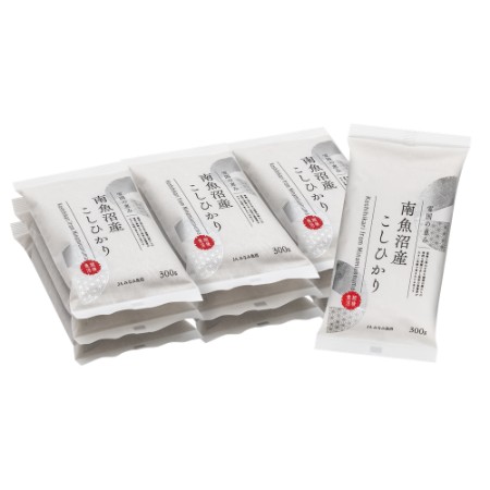 南魚沼産こしひかり 300g×10個