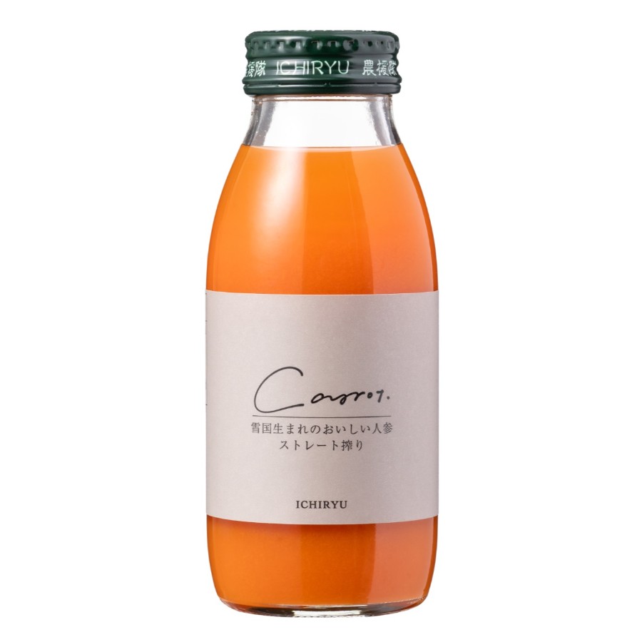 ＜越後農援隊ICHIRYU＞雪国生まれのおいしい人参ジュース