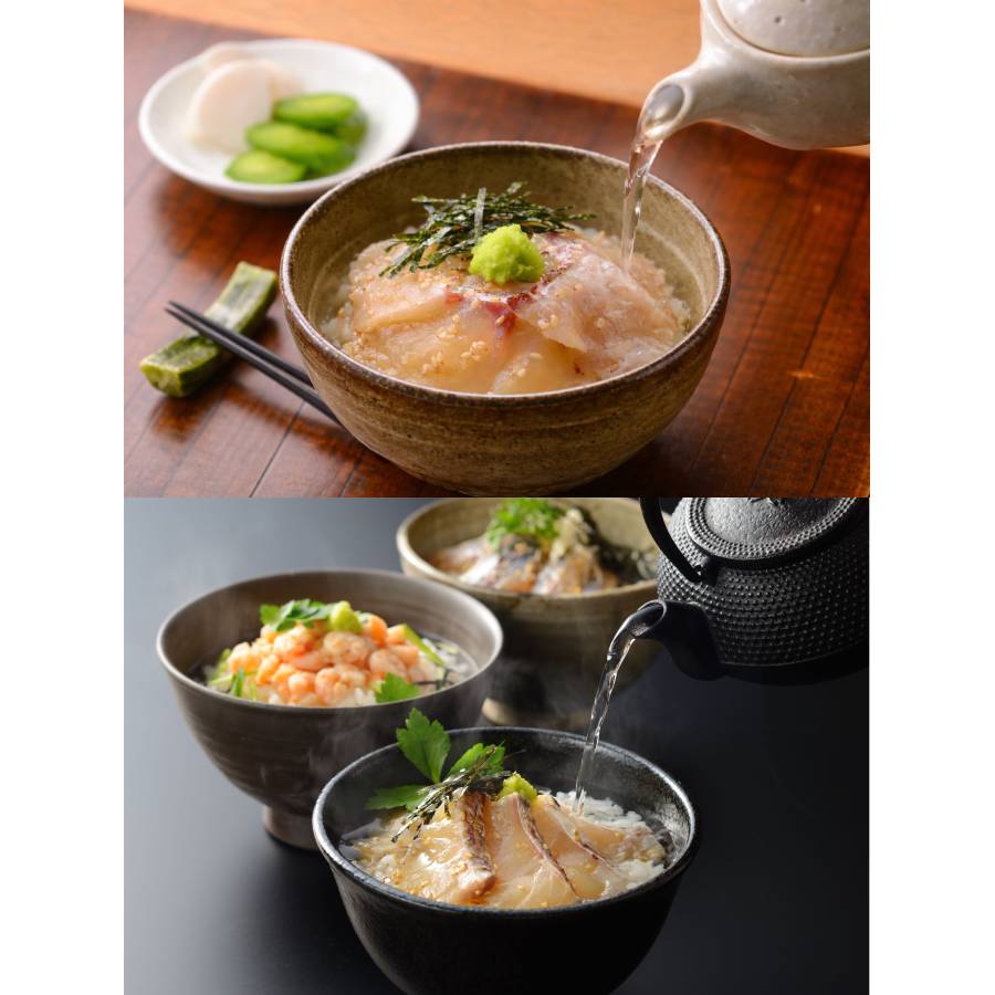 <イカ屋荘三郎>漁師茶漬け5種詰め合わせ
