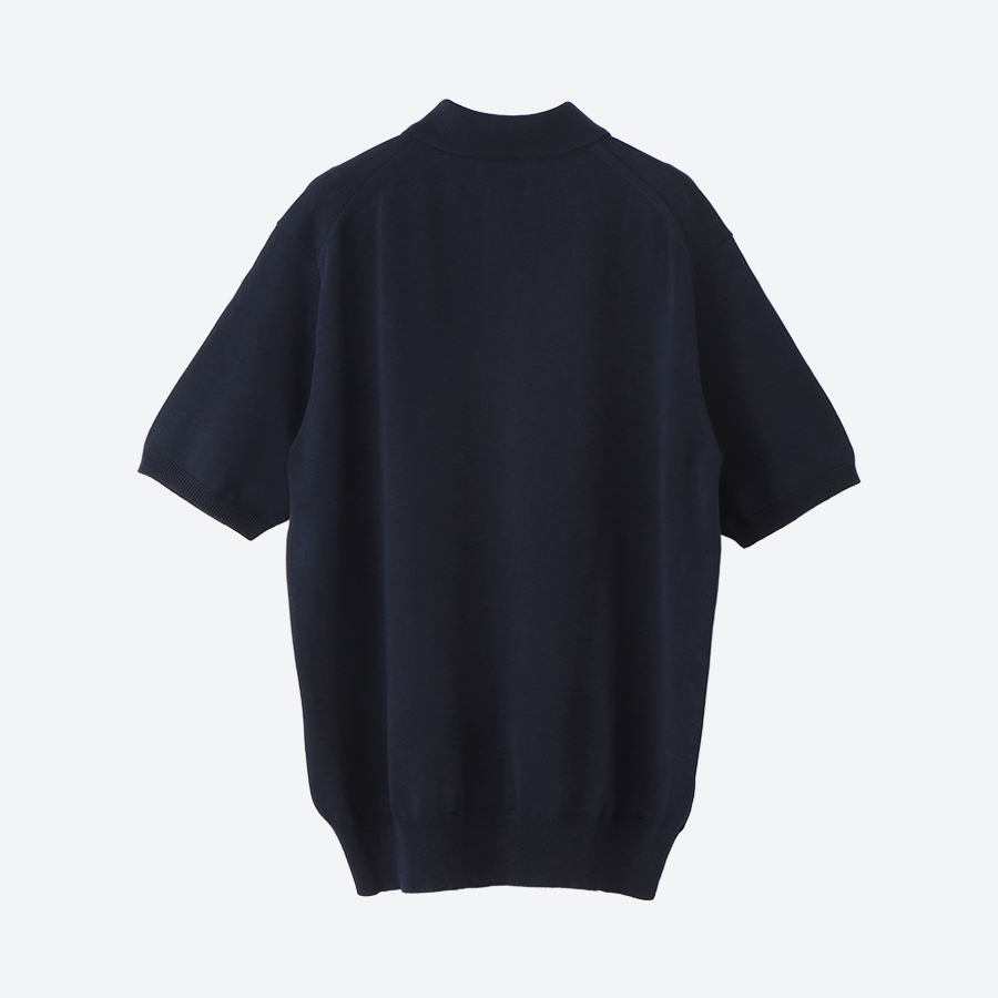 ＜S.ESSENTIALS／エス　エッセンシャルズ＞メンズ　ハイツイストニットポロ　50（LL）