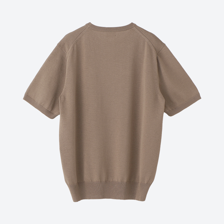 ＜S.ESSENTIALS／エス　エッセンシャルズ＞メンズ　ハイツイストニットTシャツ　48（L）