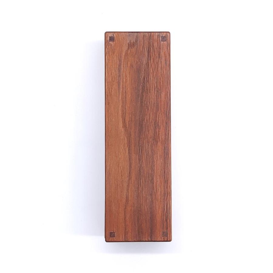 ＜台屋＞鰹節削り器　赤香　ウォルナット×青紙