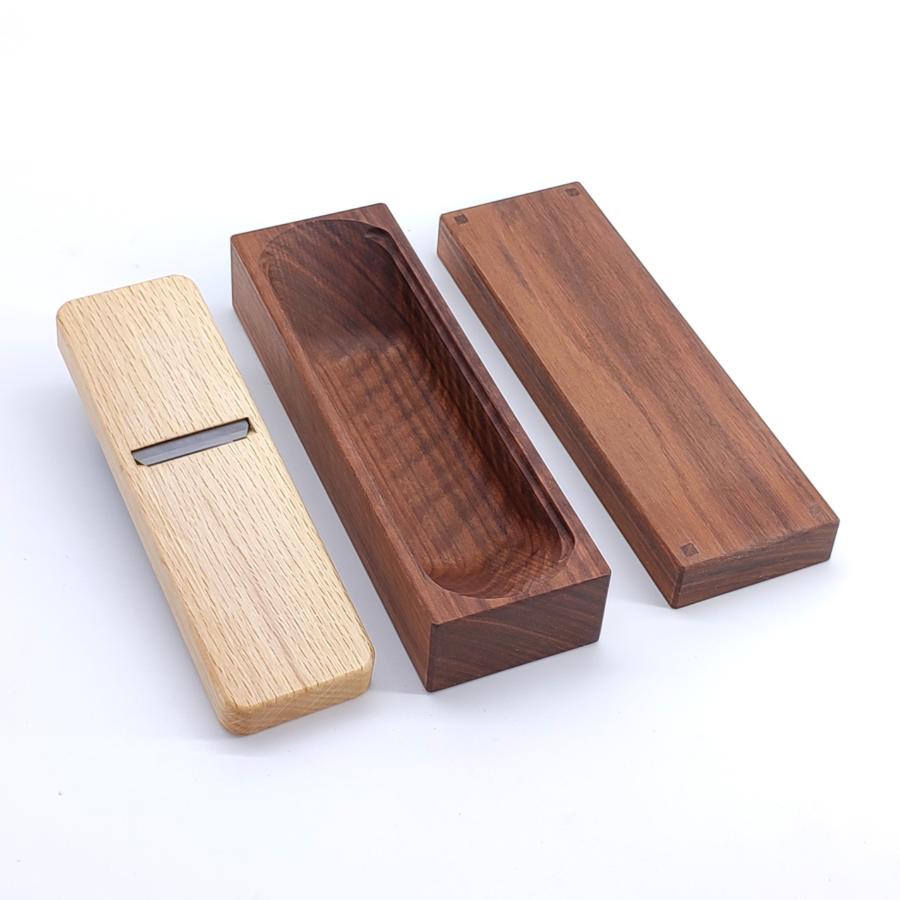 ＜台屋＞鰹節削り器　赤香　ウォルナット×青紙