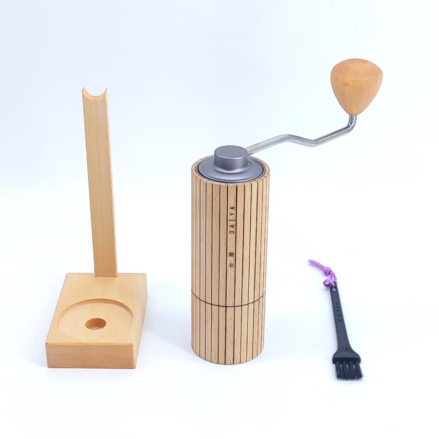 ＜台屋＞コーヒーミル　ブナ01　スタンド、ブラシセット