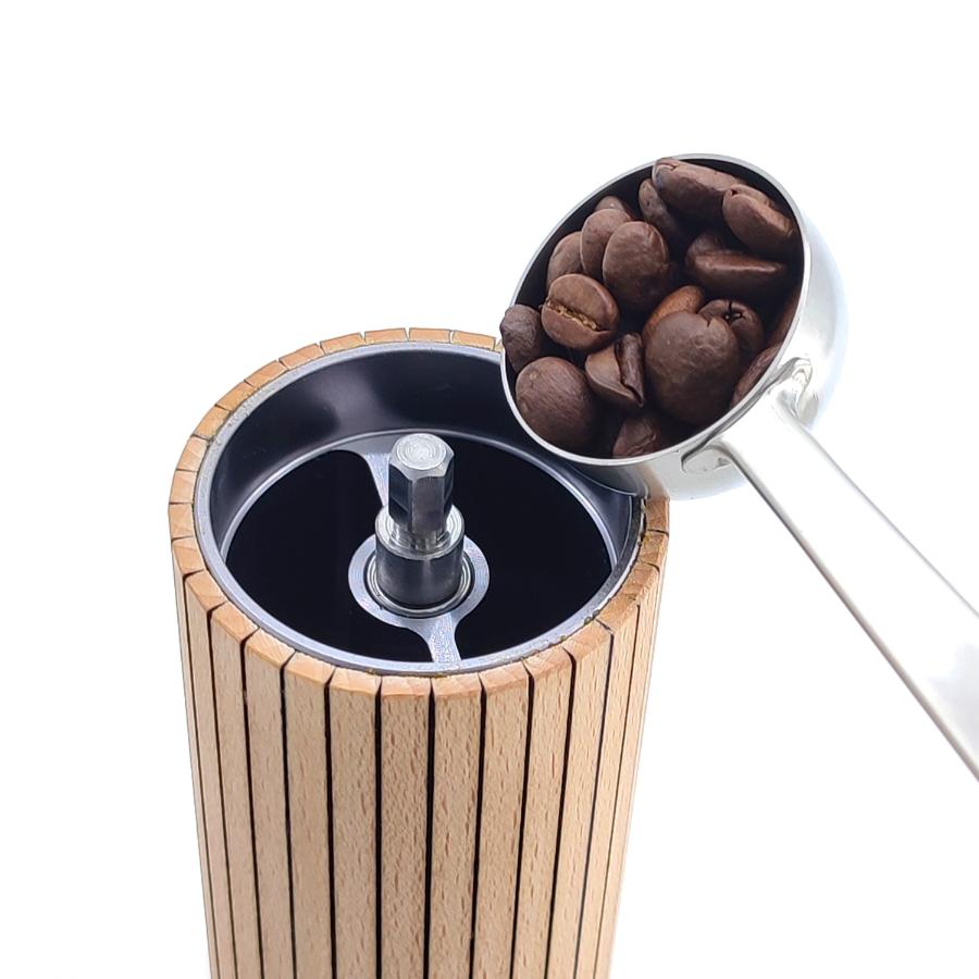 ＜台屋＞コーヒーミル　ブナ01　スタンド、ブラシセット