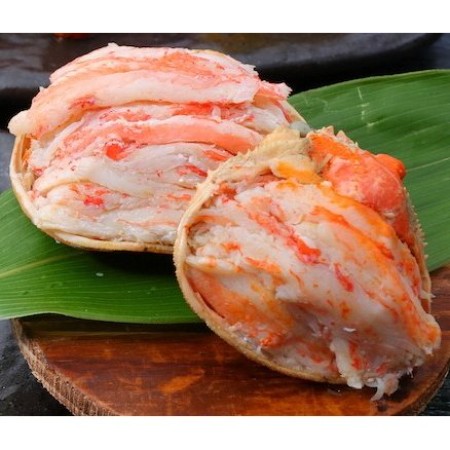 ＜今川屋＞佐渡・粟島近海産メガニ・ズワイガニ　甲羅詰め　夫婦セット