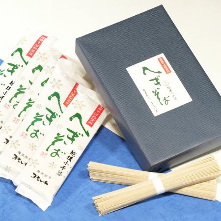 ＜蕎麦割烹　まるいち＞へぎそば乾麺　5把入り200ｇ×5袋