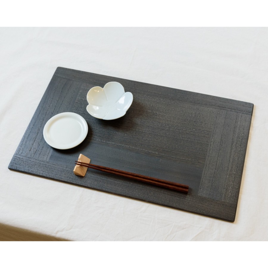 ＜ASAKURA＞KIRI Place Mat ブラック 2枚組