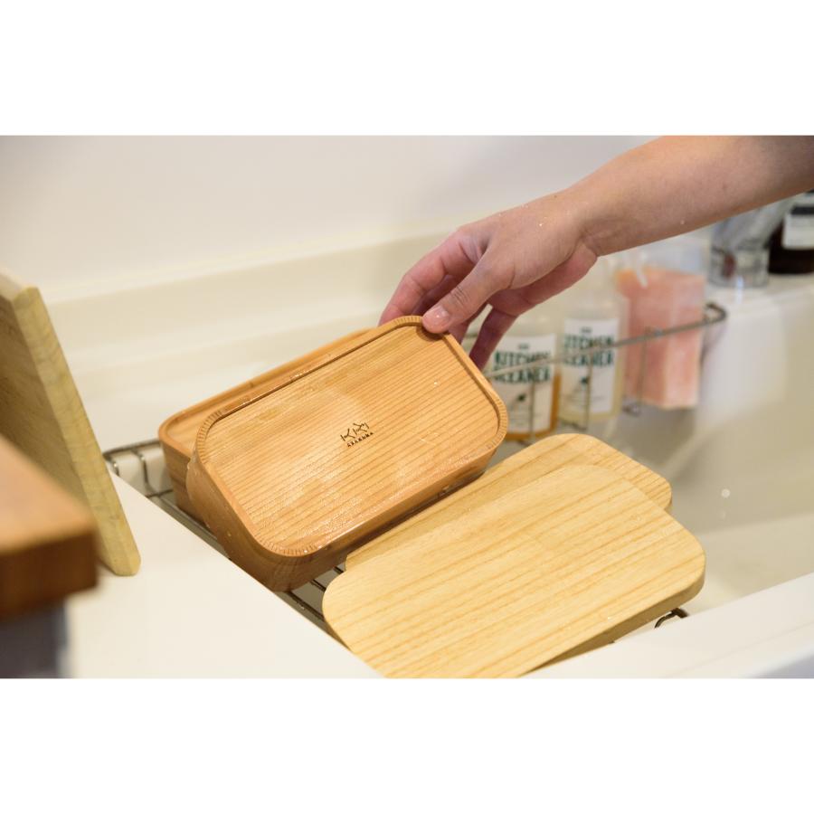 <ASAKURA>三ツ星弁当箱 750ml