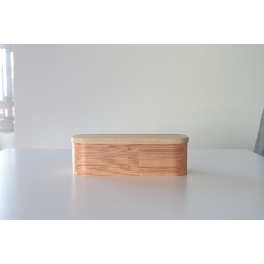 <ASAKURA>三ツ星弁当箱 スリム(500ml)