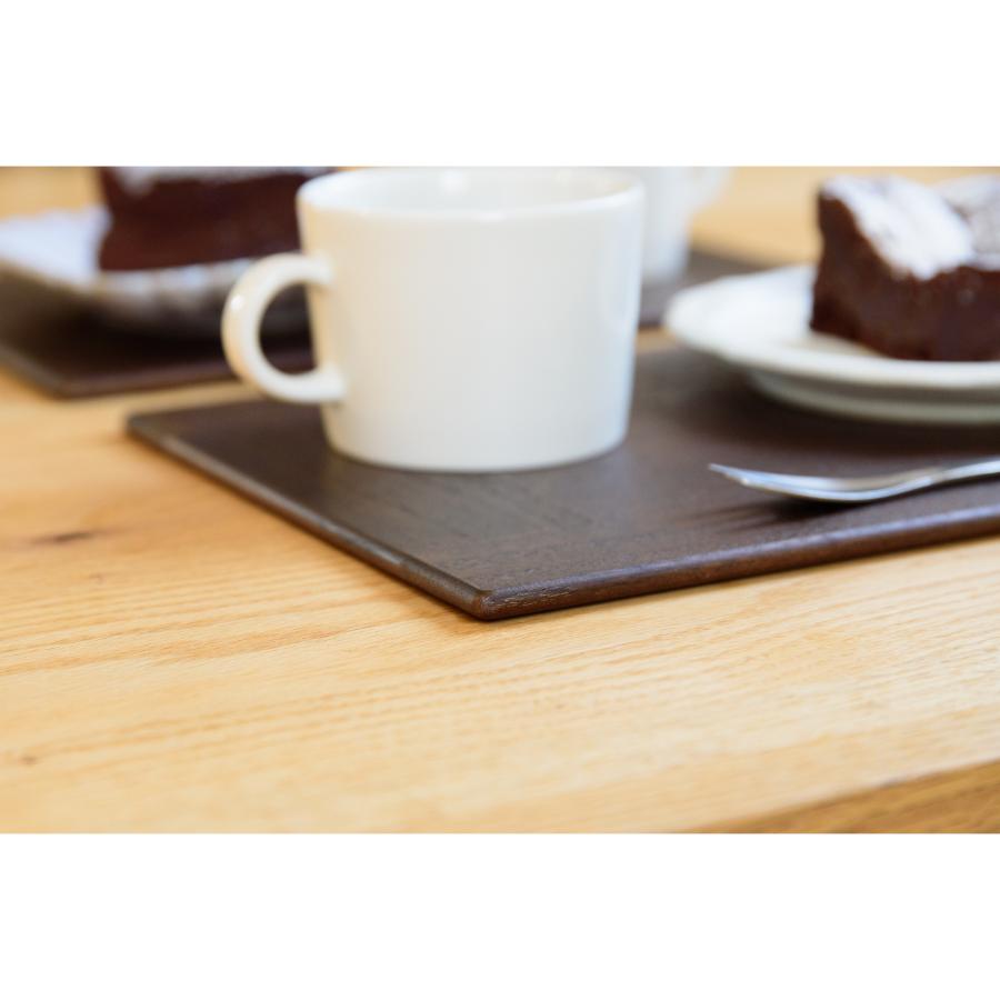 <ASAKURA>KIRI Tea Mat ブラウン 2枚組