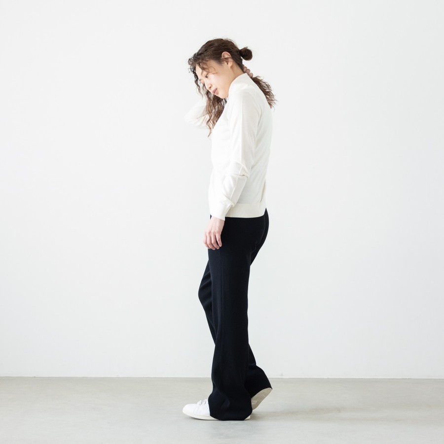 <no+af>FF30 ベーシックタートルネックプルオーバー/オフホワイト/SIZE1