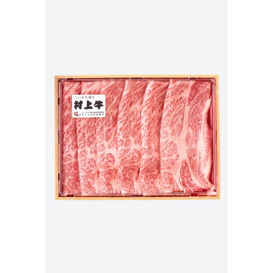 <村上牛>村上牛すき焼き・しゃぶしゃぶ用(肩・肩ロース)380g