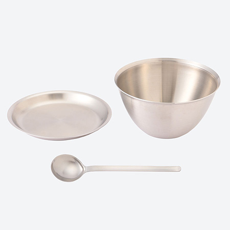 「conte（コンテ）」やくさじ15ml まかないボウル180 まかない丸バット180